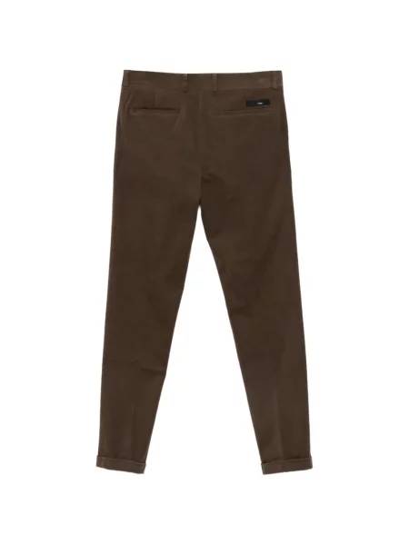Pantaloni Rrd cu autograf maro