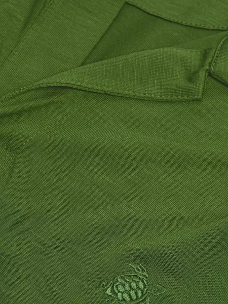 Gulerat tricou Vilebrequin verde
