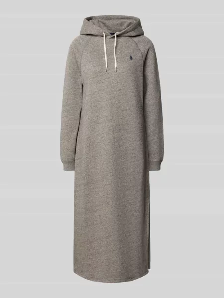 Sukienka z dzianiny dresowej z kapturem Polo Ralph Lauren