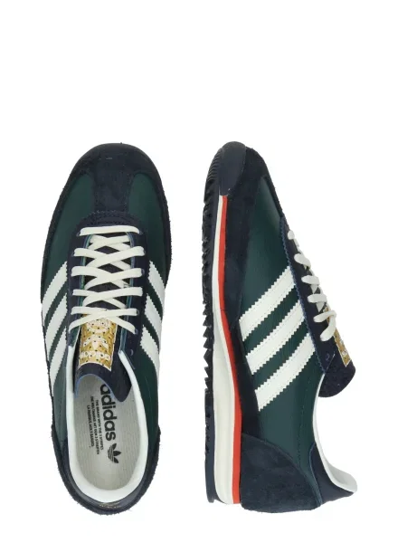 ADIDAS ORIGINALS Nízke tenisky SL námornícka modrá / tmavozelená biela