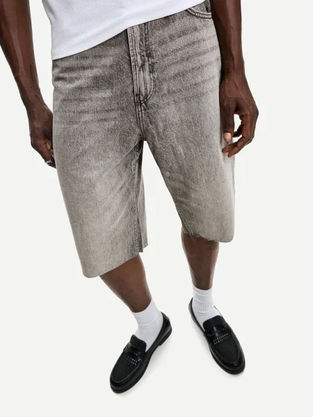 Bershka Jeans deschis gri