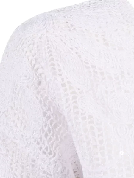 Top Kangra cu broderie alb