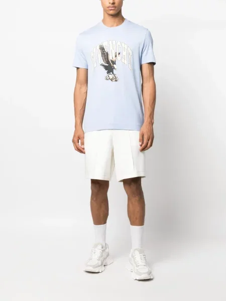 Tricou Givenchy cu imagine albastru