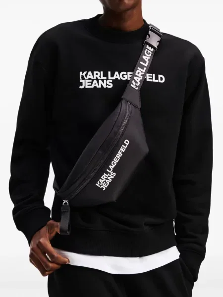 Curea Karl Lagerfeld Jeans negru