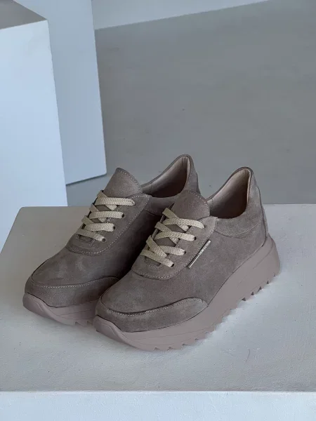 Замшеві Кросівки INNOE бежевий