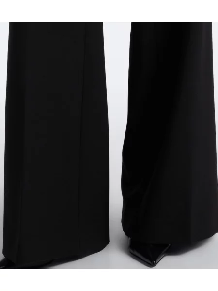 Pantaloni Carolina Herrera de lână negru