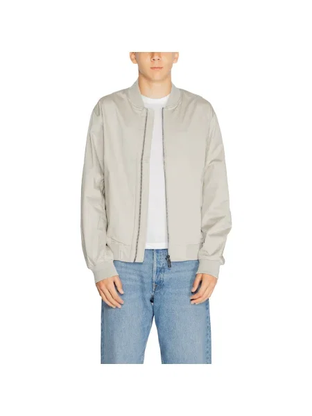 Geacă de blugi Calvin Klein Jeans din satin