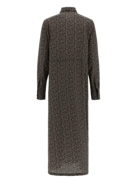 Rochie midi Herno până la genunchi de costum negru