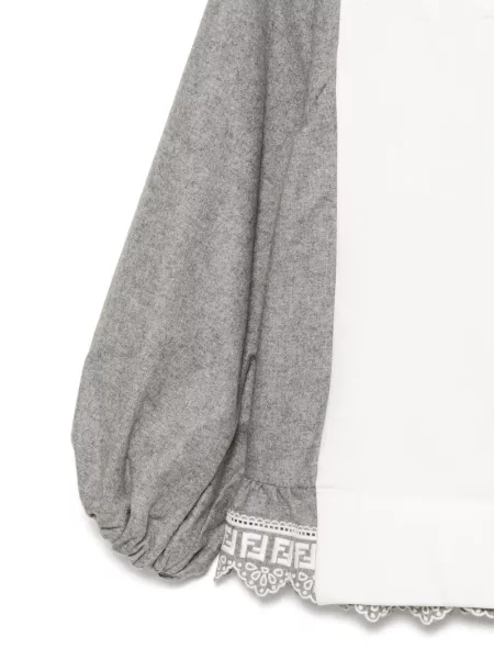 Bluza dziecięca Fendi biała