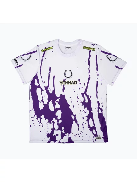 Футболка для тренувань YOKKAO Angry Bull Workout white біла