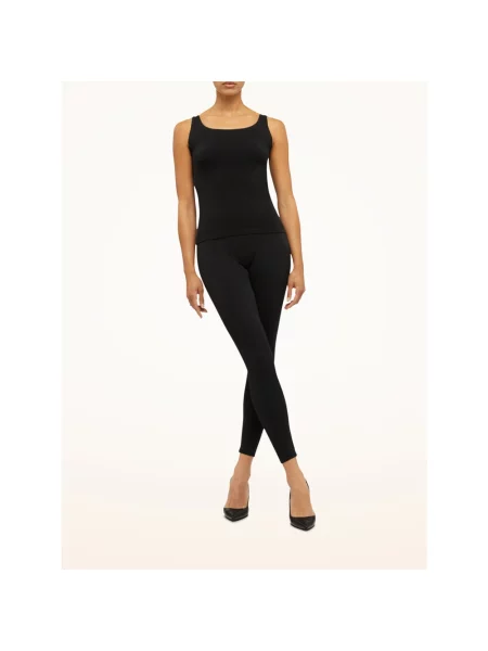 Dzianinowy top Wolford czarny
