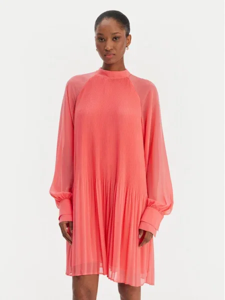 BOSS Коктейлна рокля Dolumi червен