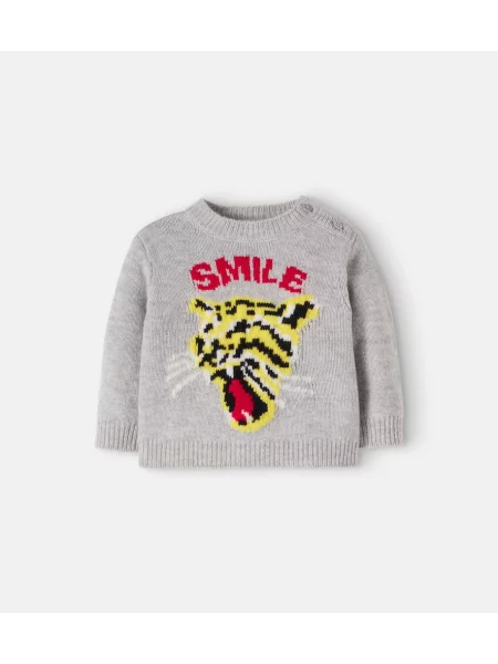 Gyerek szvetter Stella Mccartney szürke