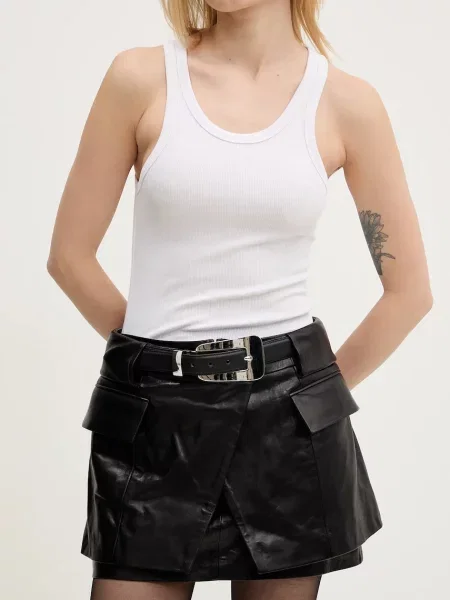 Fustă din piele Iro negru