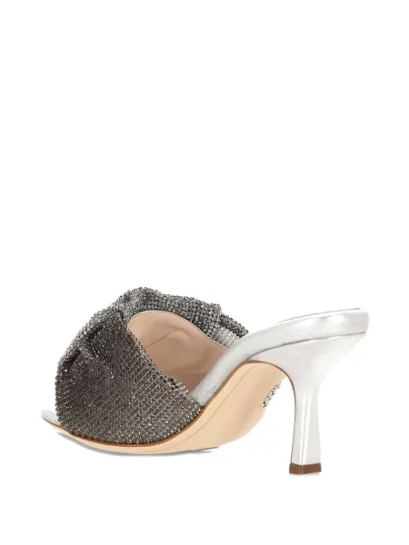Pantofi cu toc Rodo de cristal gri