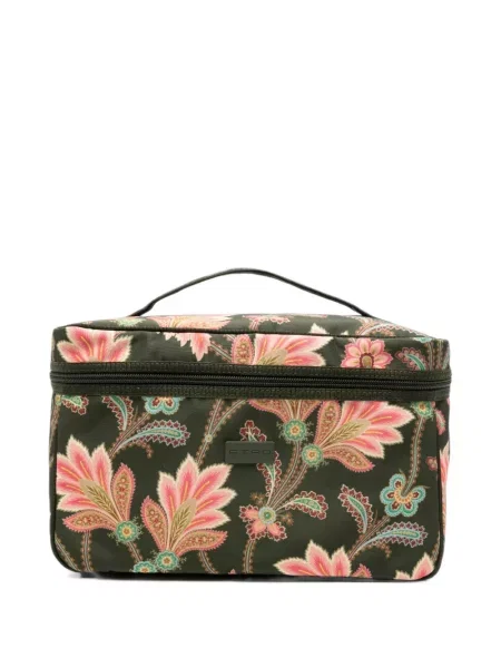 Geantă Etro cu imagine cu model paisley verde