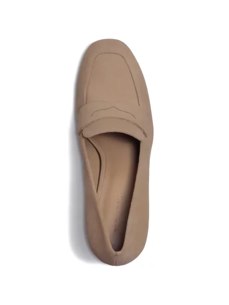 Pantofi cu toc Bernardo din piele de căprioară