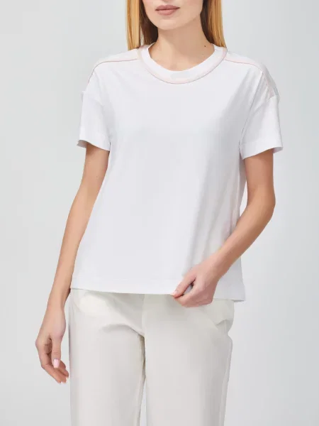 Футболка Panicale Cashmere біла