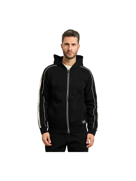 Bluza z kapturem Emporio Armani Ea7 z kapturem czarna
