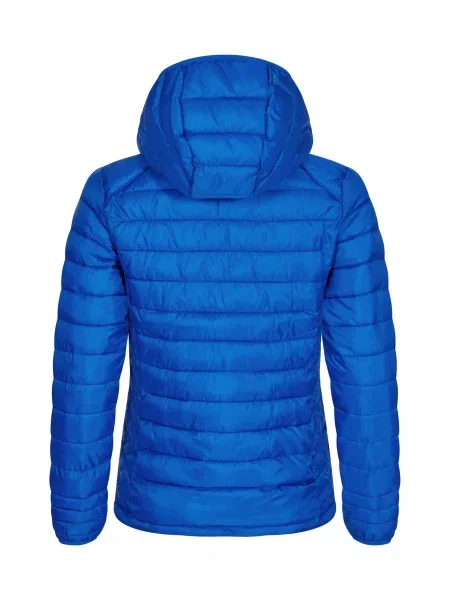 Clique Hudson kurtka pikowana z odpinanym kapturem – royal blue niebieska