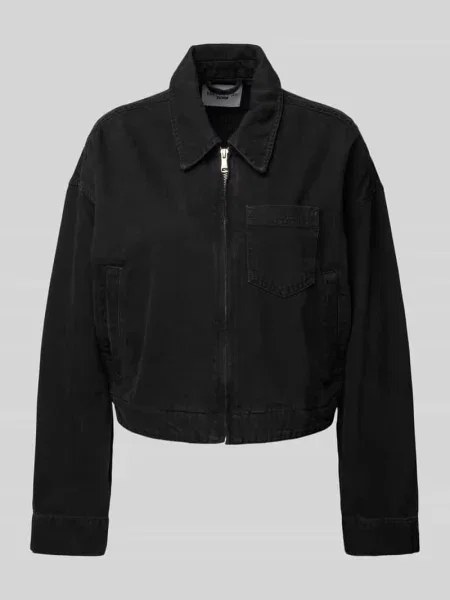 Kurtka jeansowa z z wypustką Marc O'polo Denim czarna