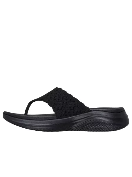 SKECHERS Japonke črna