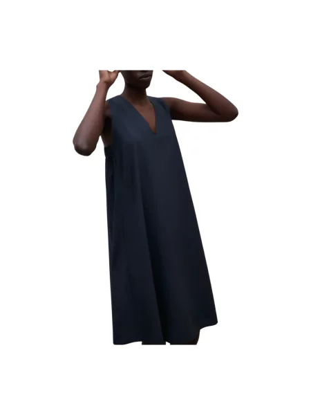 Sukienka Ecoalf garniturowa niebieska