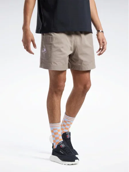 Reebok Športne kratke hlače Classics Skateboard Shorts rjava