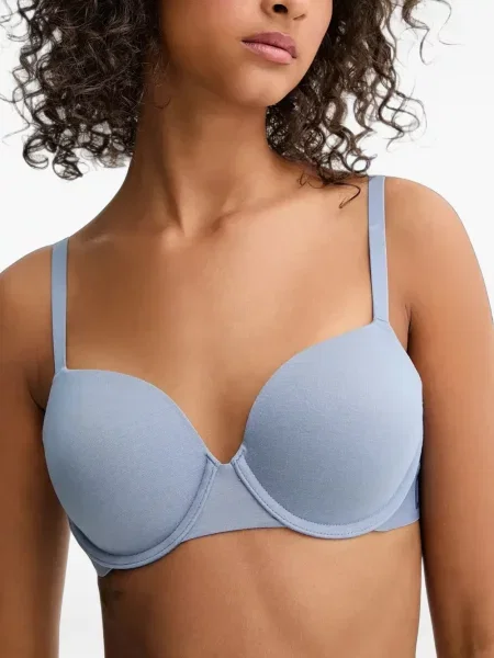 Sutien Dkny cu autograf albastru