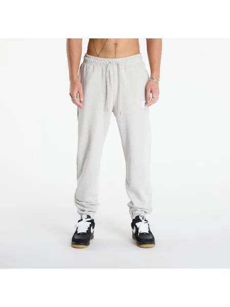 Hlače Jordan iz flisa črna