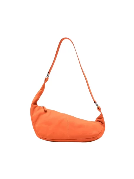 Torebka Paloma Wool skórzana pomarańczowa