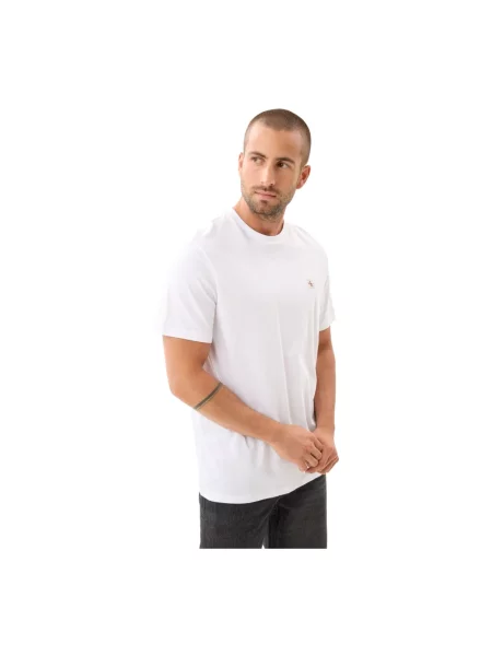 Calvin Klein Jeans Koszulka Mężczyźni jednolity M biały