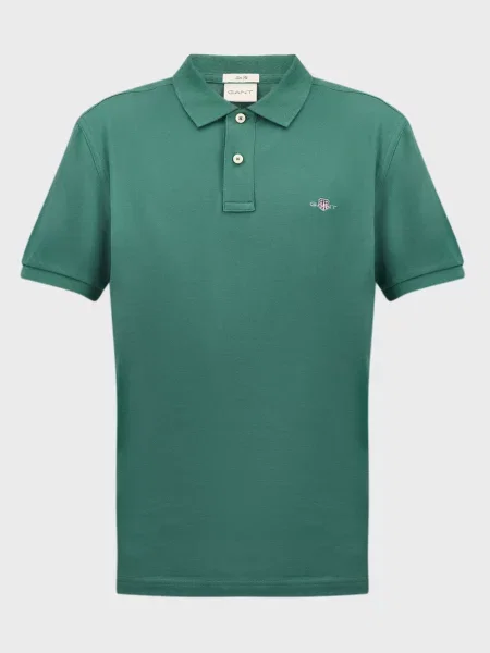 Поло Gant зеленое