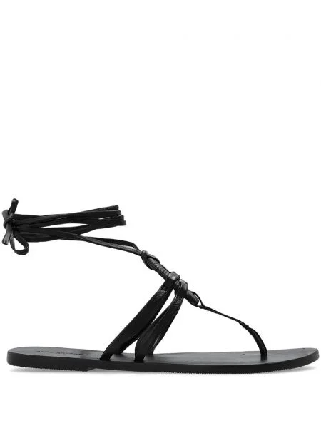 Sandale Manebi din piele negru