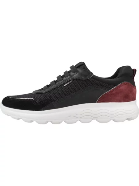 Sneakersy Geox skórzane czarne