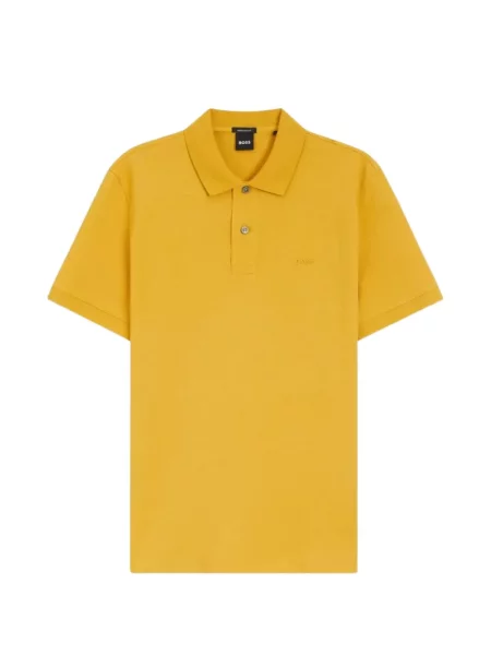 Tricou polo Boss galben