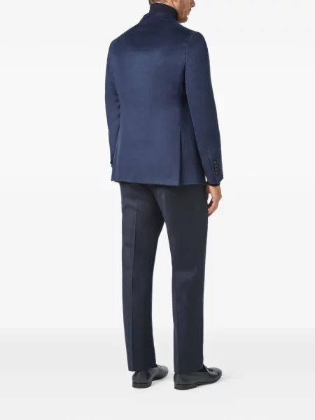 Sacou Billionaire cu broderie albastru