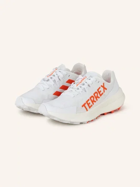 Běžecké běžecké boty Adidas Terrex bílé