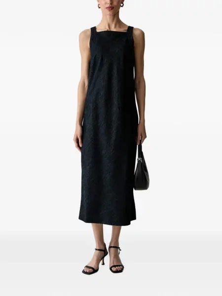 Rochie din denim Benetton albastru