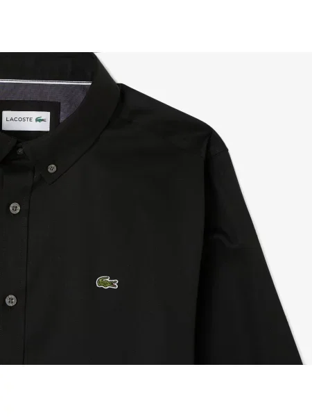 Lacoste Koszula Z Długim Rękawem czarny