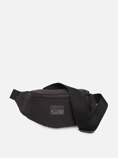 YUKI Поясна сумка Текстиль чорний