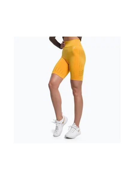 Шорти для тренувань Gymshark Flawless Shine Seamless saffron/yellow жовті