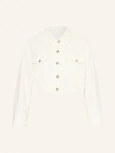 Dondup Kurtka Dżinsowa weiss biała