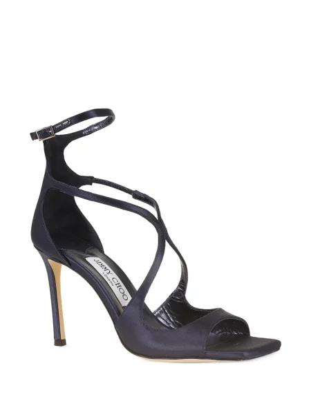 Satenske remenčić sandale Jimmy Choo plava