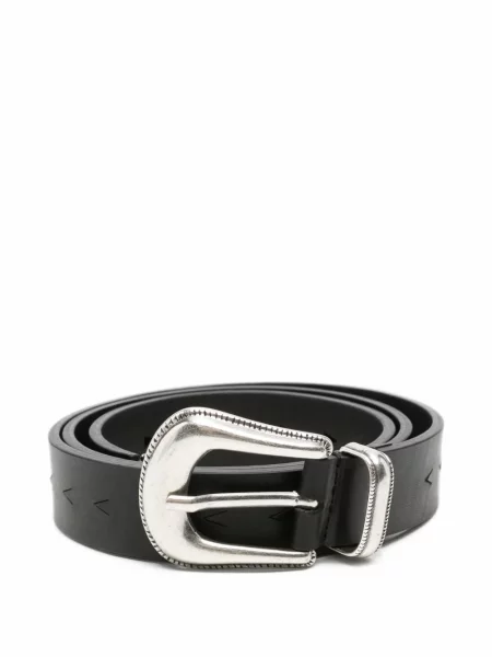 Cu centură curea A Kind Of Guise din piele cu cataramă negru