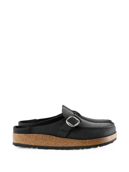 Papuci tip mules Birkenstock negru