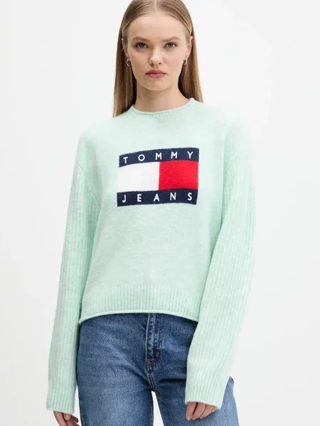 Tommy Jeans Πουλόβερ με προσθήκη μαλλιού