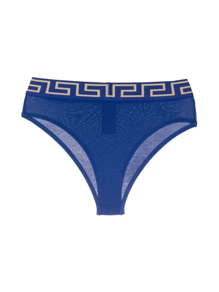 Majtki briefs Versace z wysoką talią