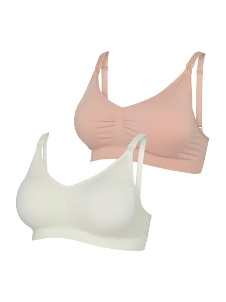 MAMALICIOUS Nedrček za doječe mamice MLIlja roza bela