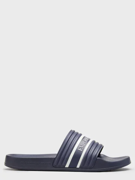 Шльопанці Emporio Armani сині